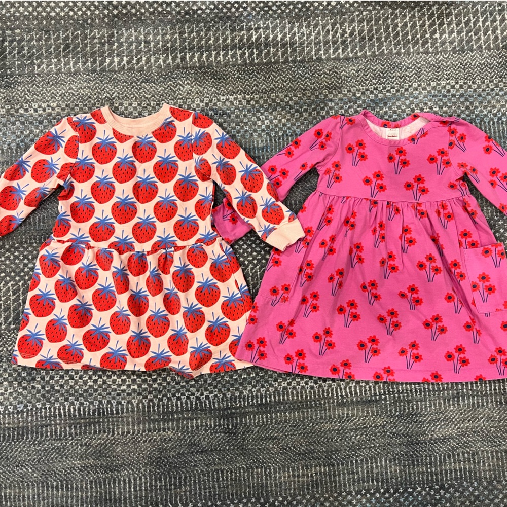 Two Hanna Andersson dresses - 3T
